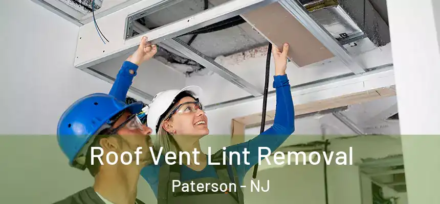 Roof Vent Lint Removal Paterson - NJ